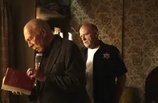 Zev with John Kurlander (Dean Norris)